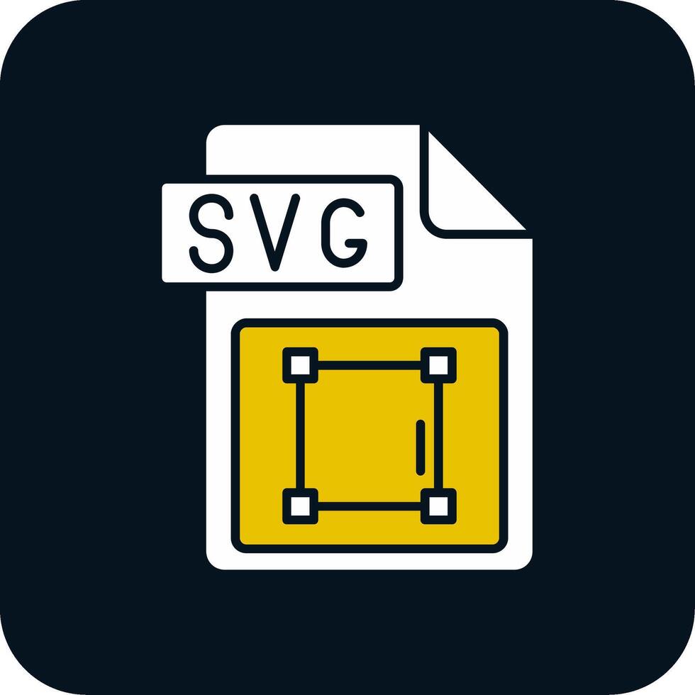 svg Datei Format Glyphe zwei Farbe Symbol vektor