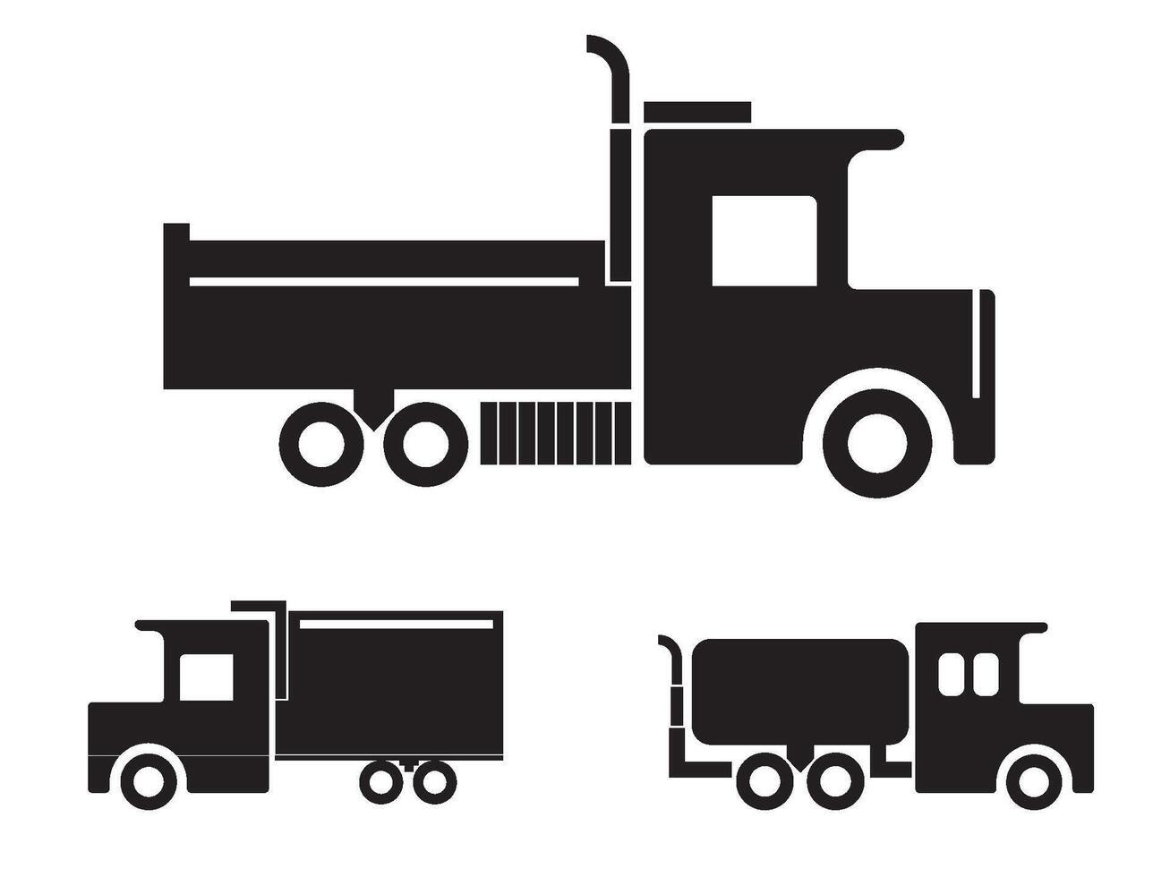 LKW Symbol Vektor kostenlos