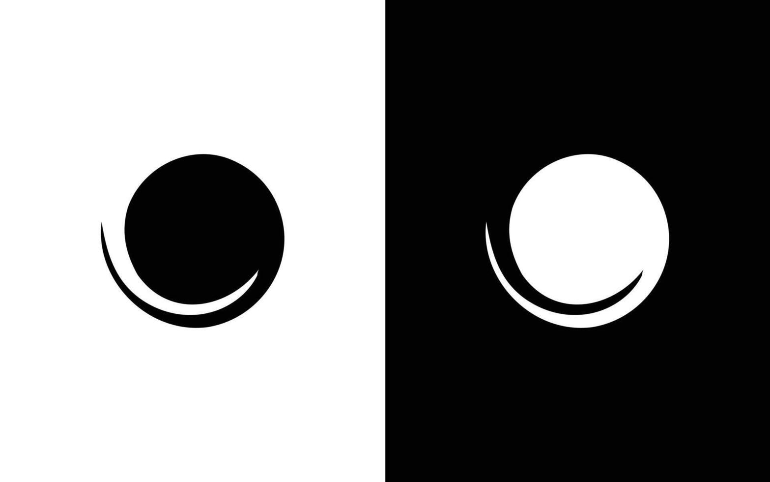 minimalistisch Brief Ö Twist Vektor Logo. modern Spiral- Vektor Logo. abstrakt Spiral.