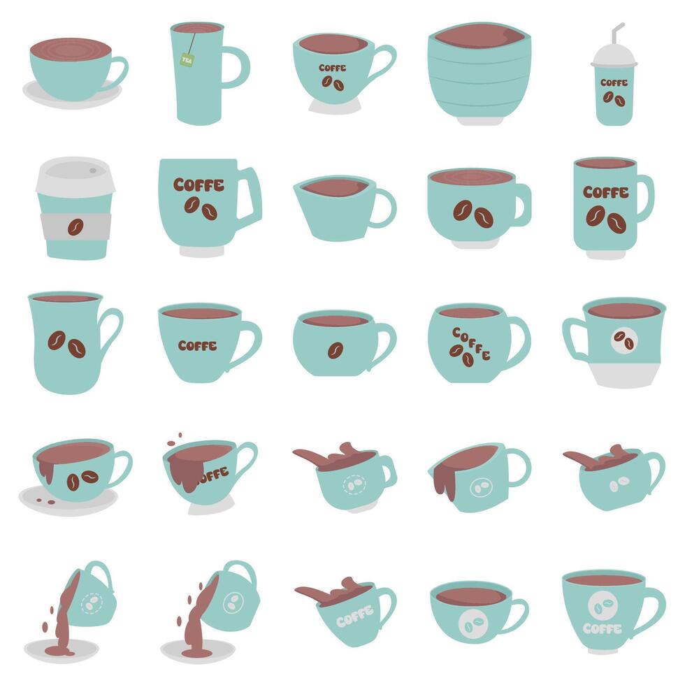 Illustration von Kaffee Pack vektor