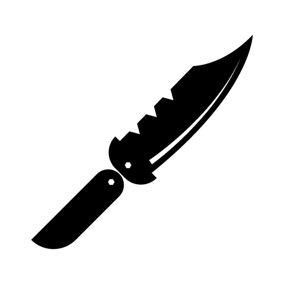 kniv ikon illustration vektor
