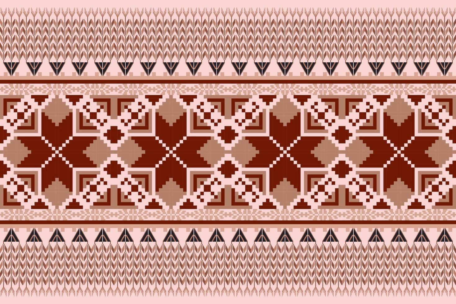 nahtlos Pixel Kunst Muster. aztekisch geometrisch Vektor Hintergrund. können Sein benutzt im Textil- Design, Netz Design zum Herstellung von Kleidung, Zubehör, dekorativ Papier, Rucksack, Verpackung, Umschlag, Fliese, usw.