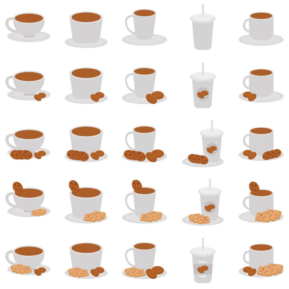 Illustration von Kaffee Pack vektor