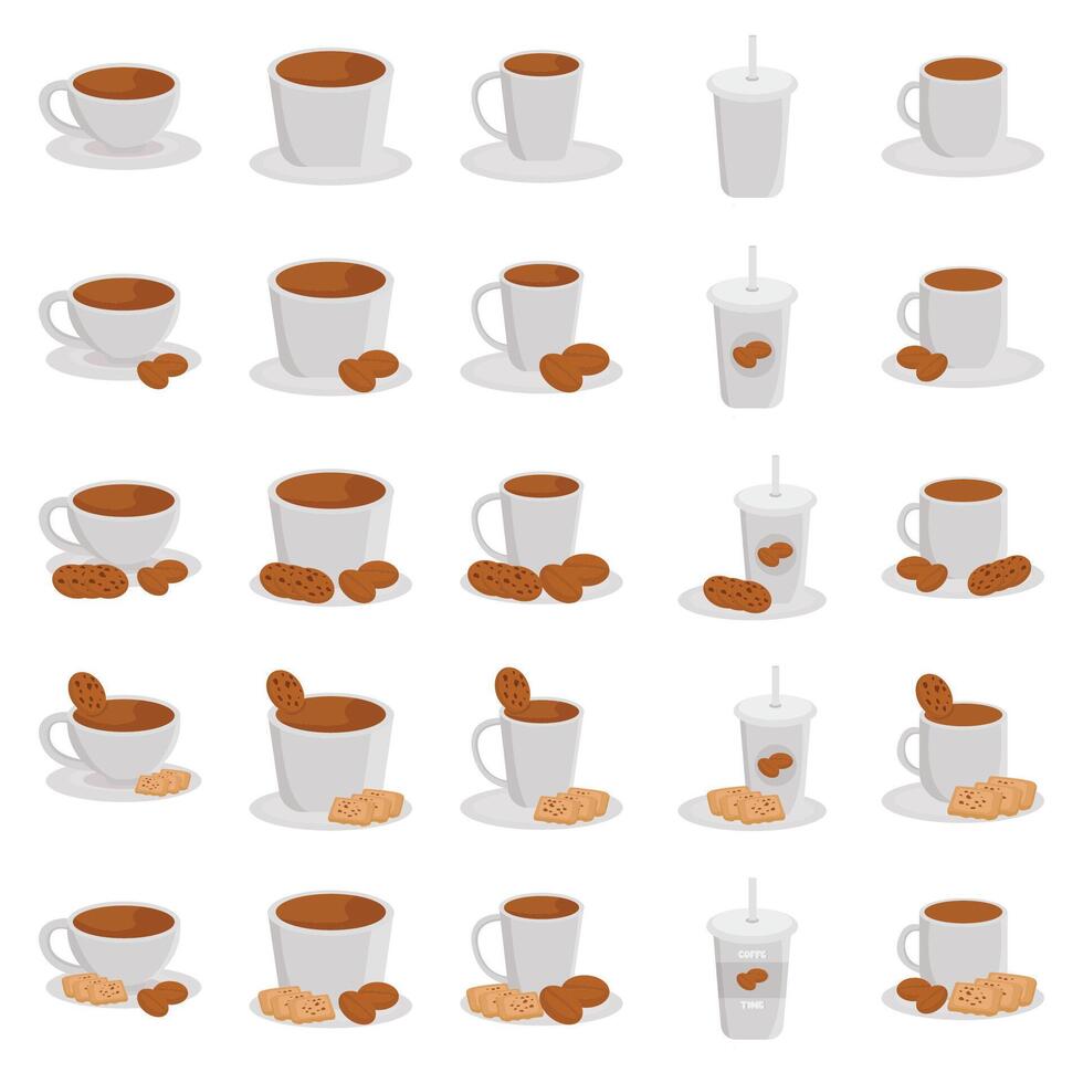 Illustration von Kaffee Pack vektor