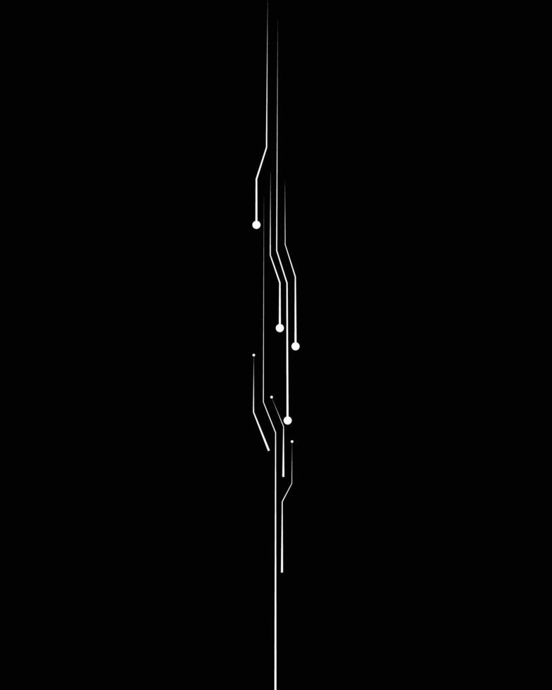 ein einfach Computer Chip elektronisch Schaltkreis Tafel Hintergrund vektor