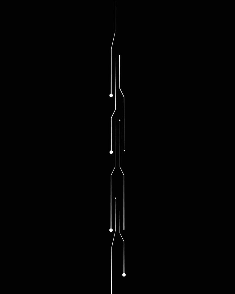 ein einfach Computer Chip elektronisch Schaltkreis Tafel Hintergrund vektor