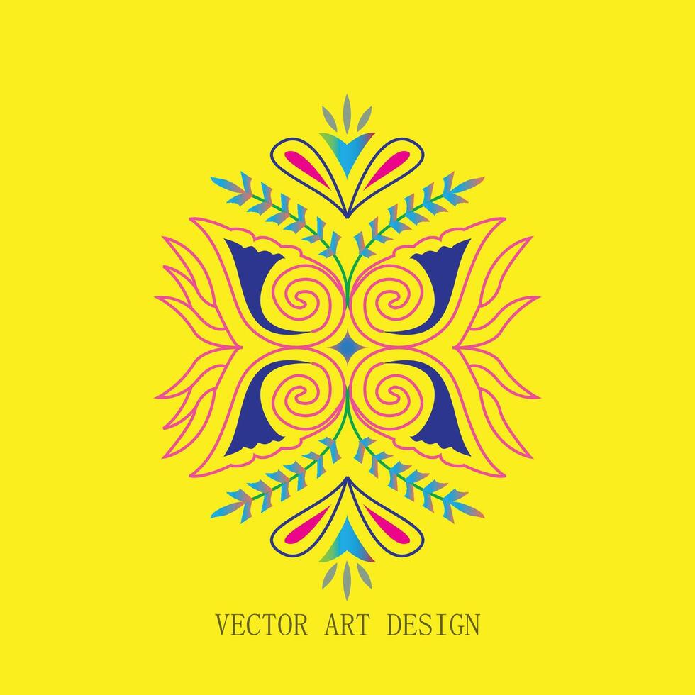 vektor konst design