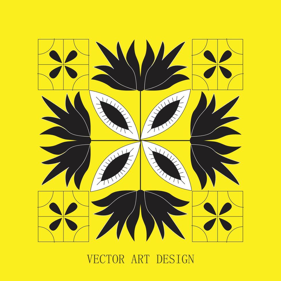 vektor konst design