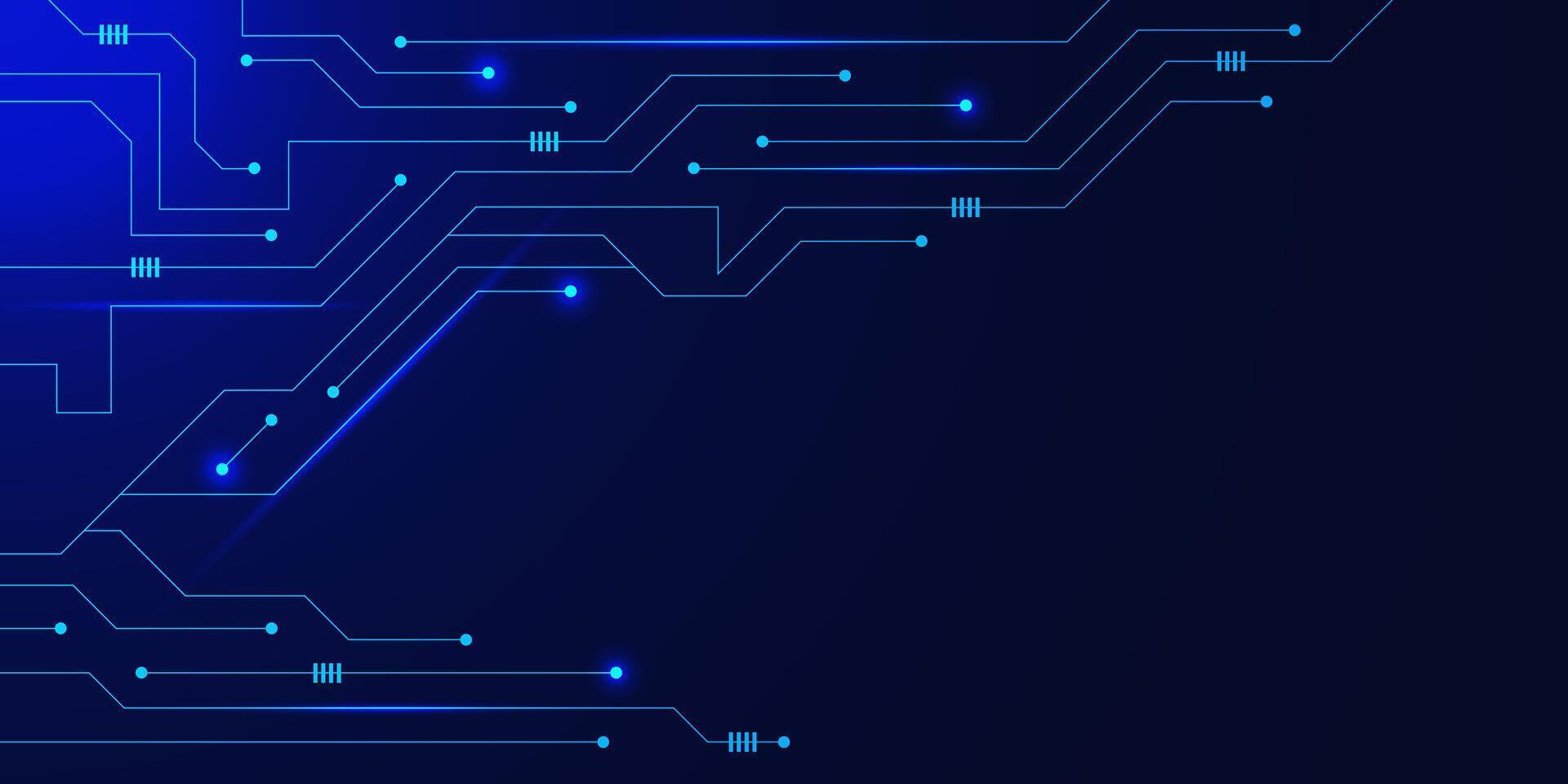 modern Hej tech digital ansluta med elektronisk krets styrelse. kommunikation, nätverk förbindelse, vetenskap och teknologi begrepp bakgrund. vektor illustration.