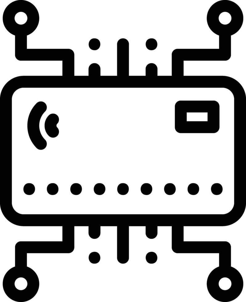 Digital Karte Vektor Symbol