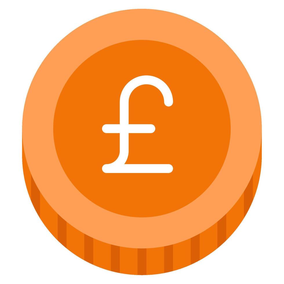 Pfund Zahlung und Finanzen Symbol Illustration vektor