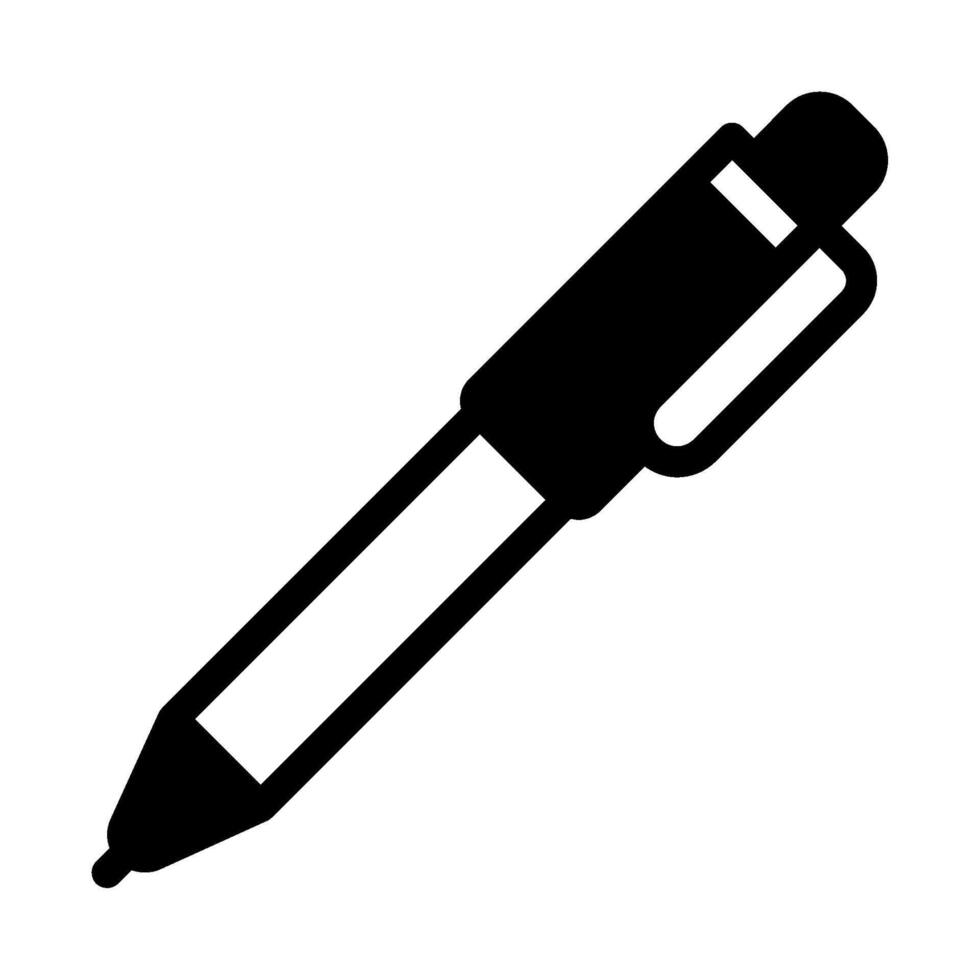 Stift online Lernen Symbol vektor