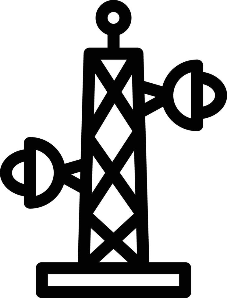 Turm-Vektor-Symbol vektor