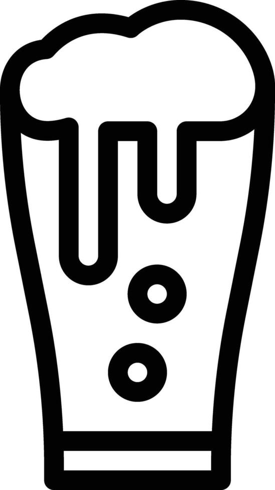 Bier-Vektor-Symbol vektor