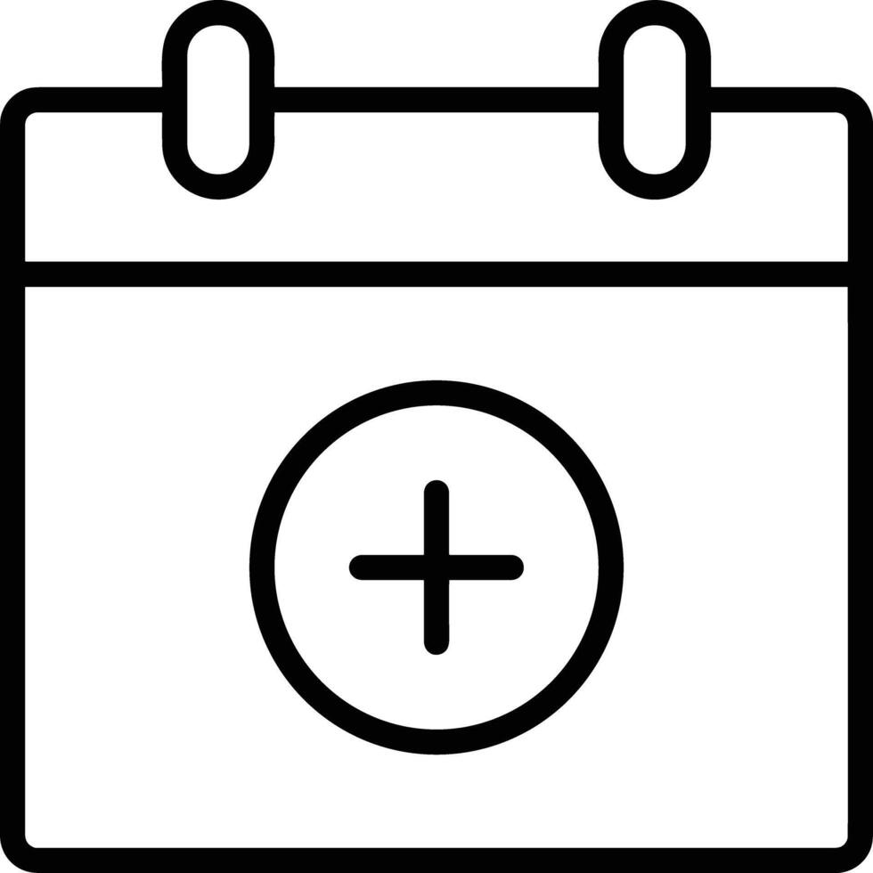 Kalender Symbol Symbol Vektor Bild