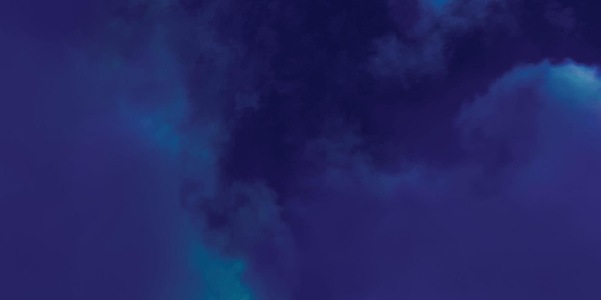 Blau Aquarell Hintergrund. Himmel wolkig bewirken Hintergrund. Sanft Marine Blau Hintergrund. vektor