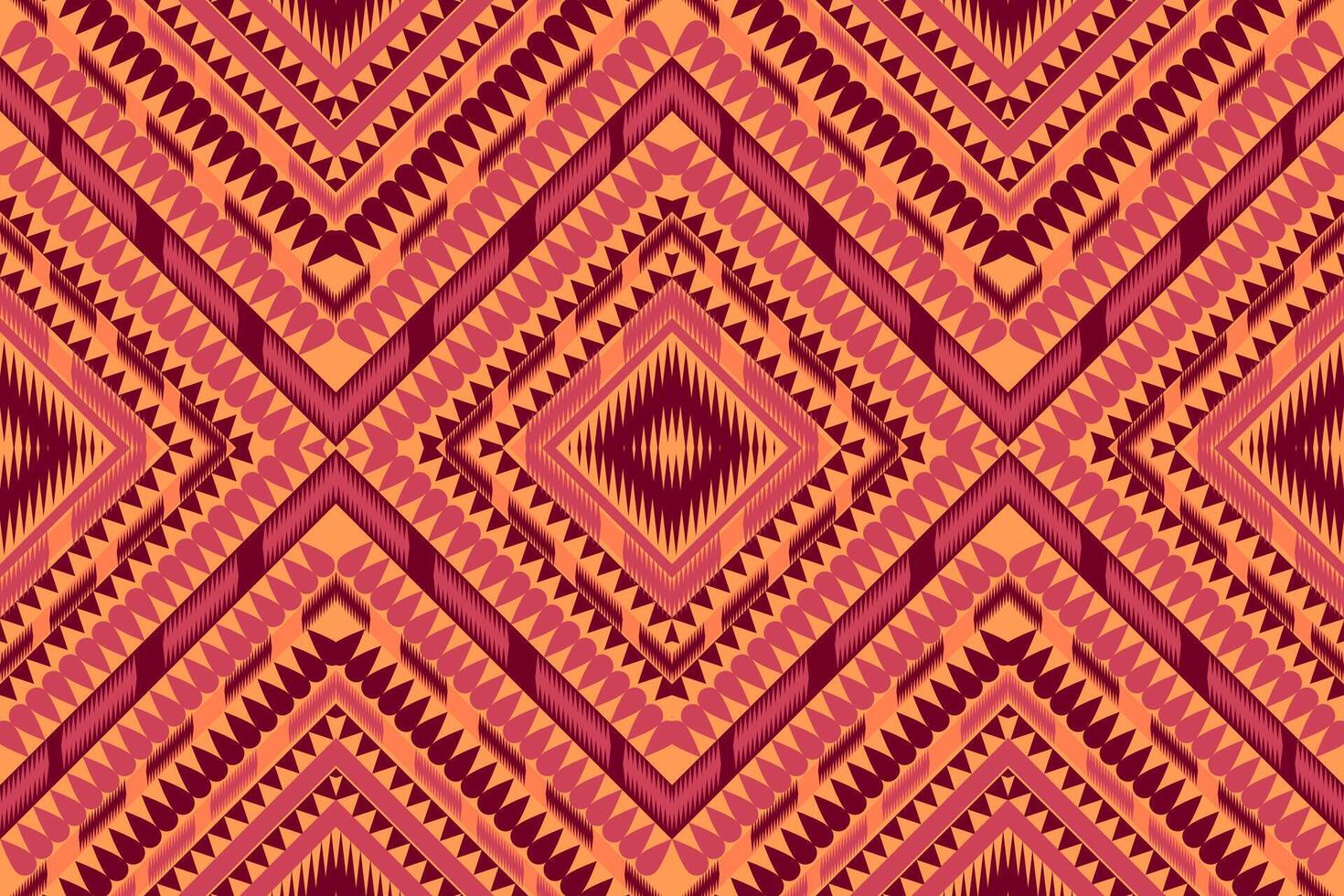 nahtlos Muster mit Formen geometrisch ethnisch orientalisch Ikat Muster traditionell Design zum hintergrund,teppich,tapete,kleidung,verpackung,batik,stoff,vektor Illustration.Stickerei Stil. vektor