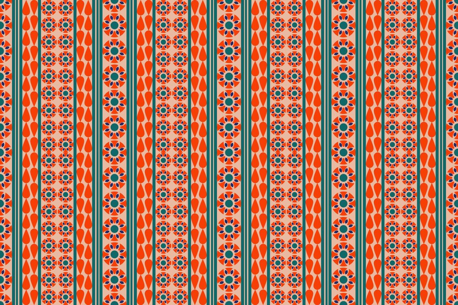 nahtlos Muster mit Formen geometrisch ethnisch orientalisch Ikat Muster traditionell Design zum hintergrund,teppich,tapete,kleidung,verpackung,batik,stoff,vektor Illustration.Stickerei Stil. vektor