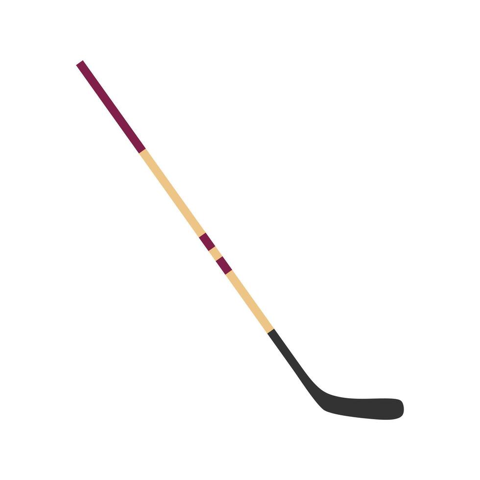 hokey pinne platt design vektor illustration. hokey puck pinne isolerat, sport is ikon, spel Utrustning, mål eller konkurrens, fritid och aktivitet. sport hockey objekt ikon begrepp.