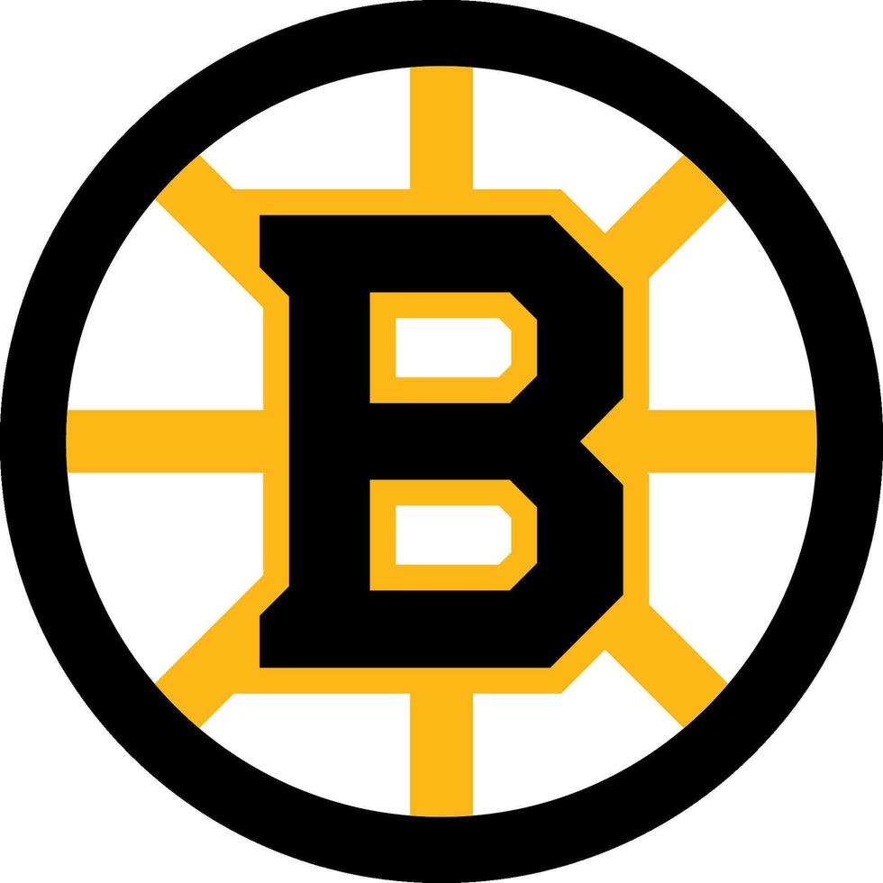 logotyp av de boston bruins nationell hockey liga team vektor