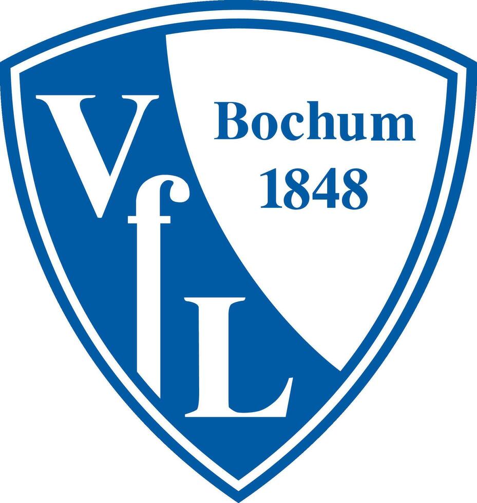 Logo von das Bochum Bundesliga Fußball Mannschaft vektor