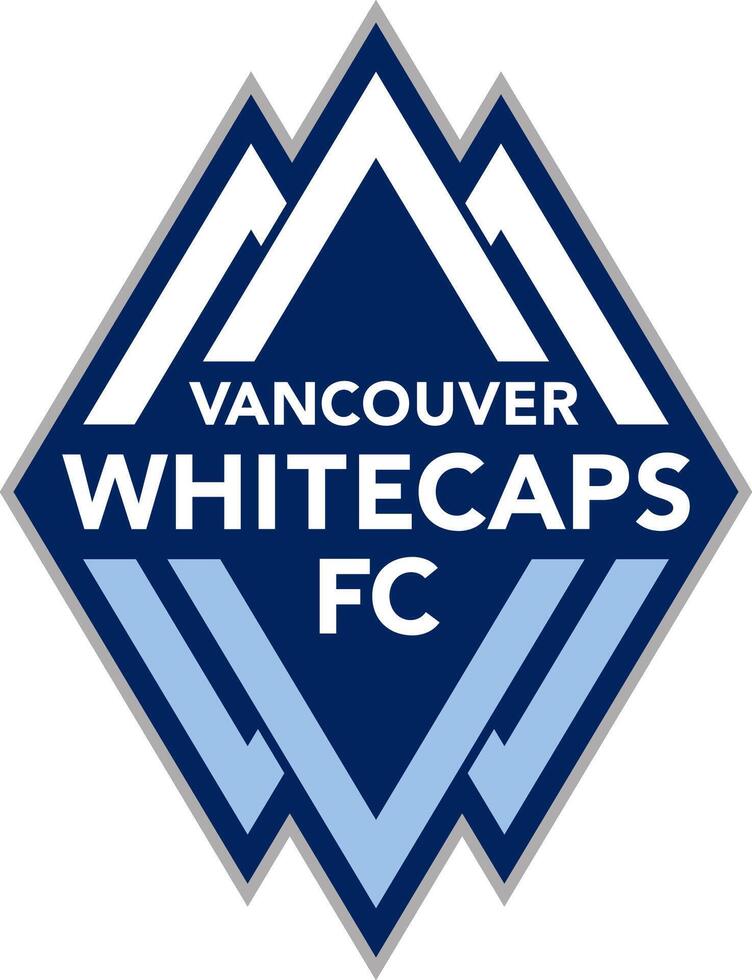 logotyp av de vancouver whitecaps större liga fotboll fotboll team vektor