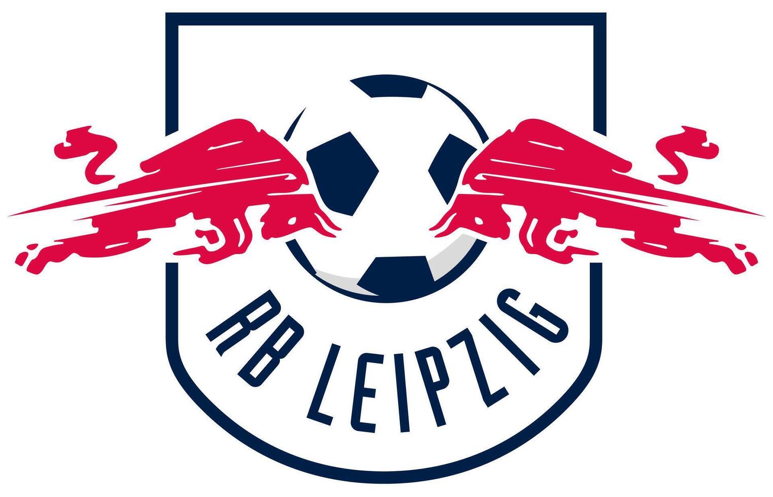 logotyp av de rb leipzig bundesliga fotboll team vektor