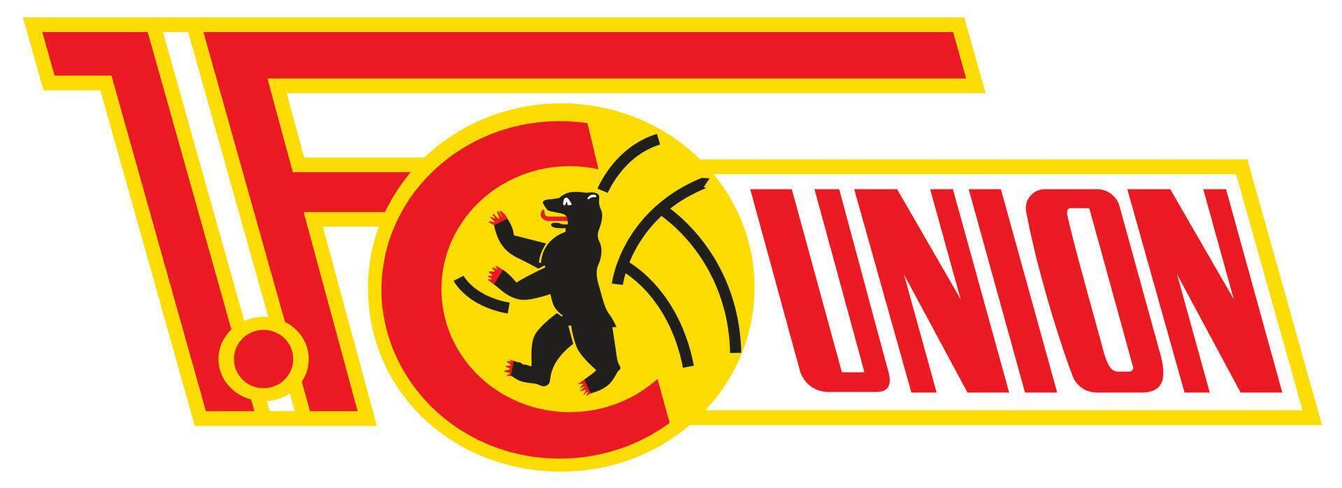 logotyp av de union berlin bundesliga fotboll team vektor