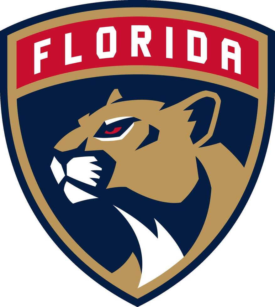 Logo von das Florida Panther National Eishockey Liga Mannschaft vektor