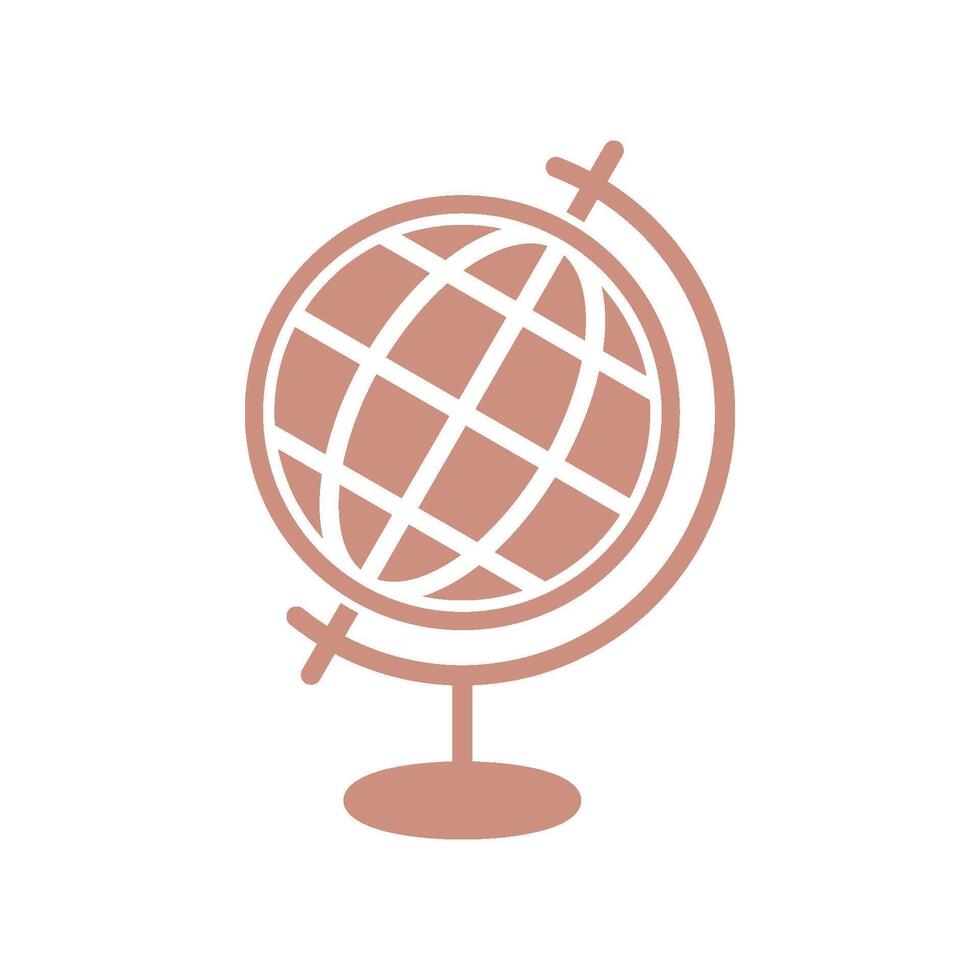 Globus Symbol Vektor Vorlage Illustration Design