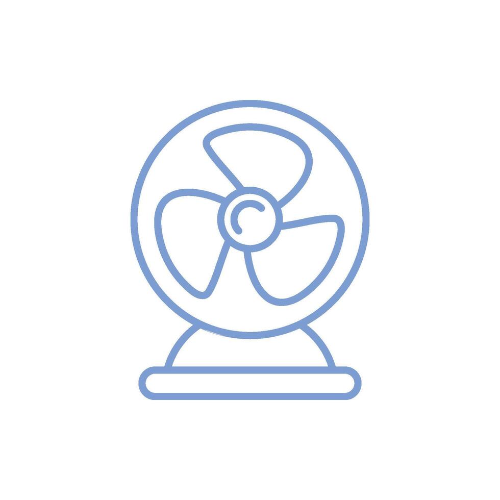 Ventilator Symbol Vektor Vorlage Illustration Design