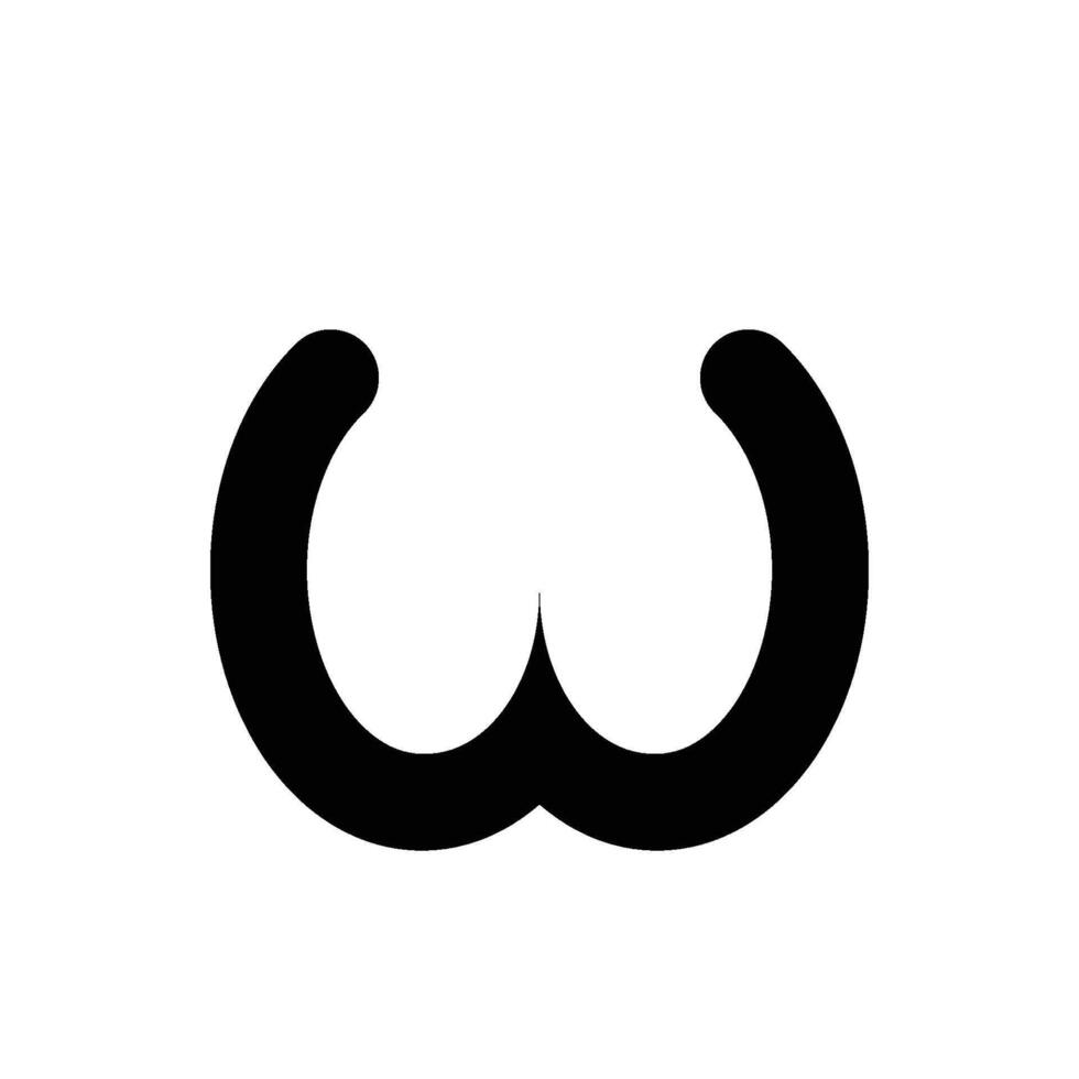 w Brief Logo Vektor