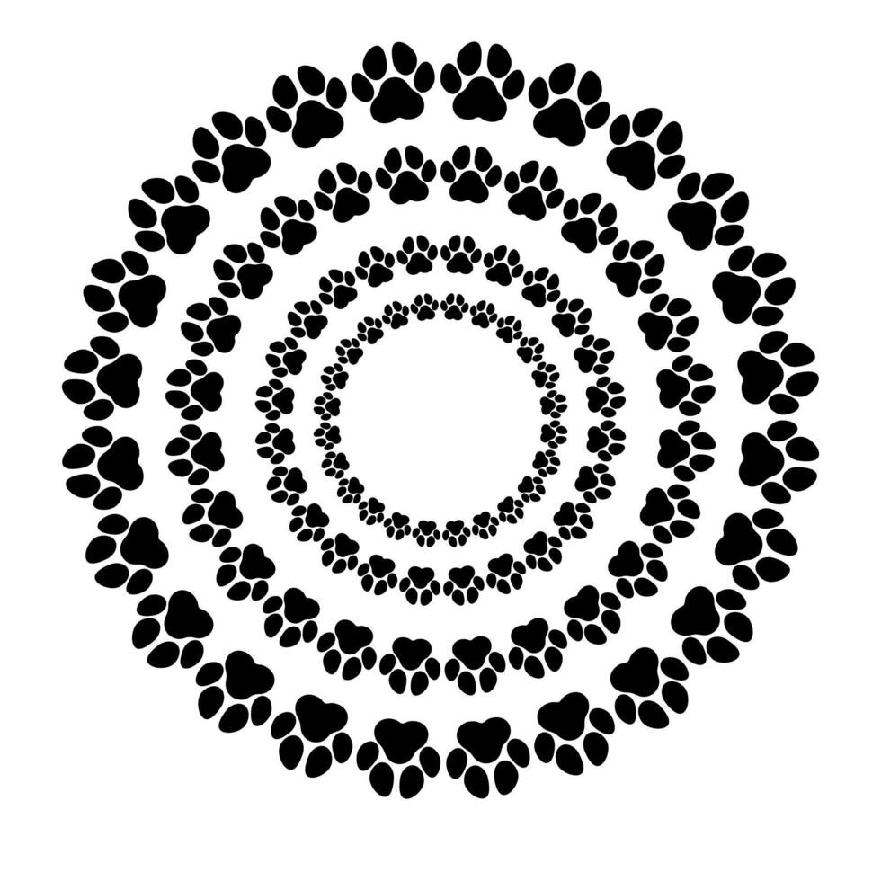 Tass cirkulär premie mönster på vit bakgrund vektor