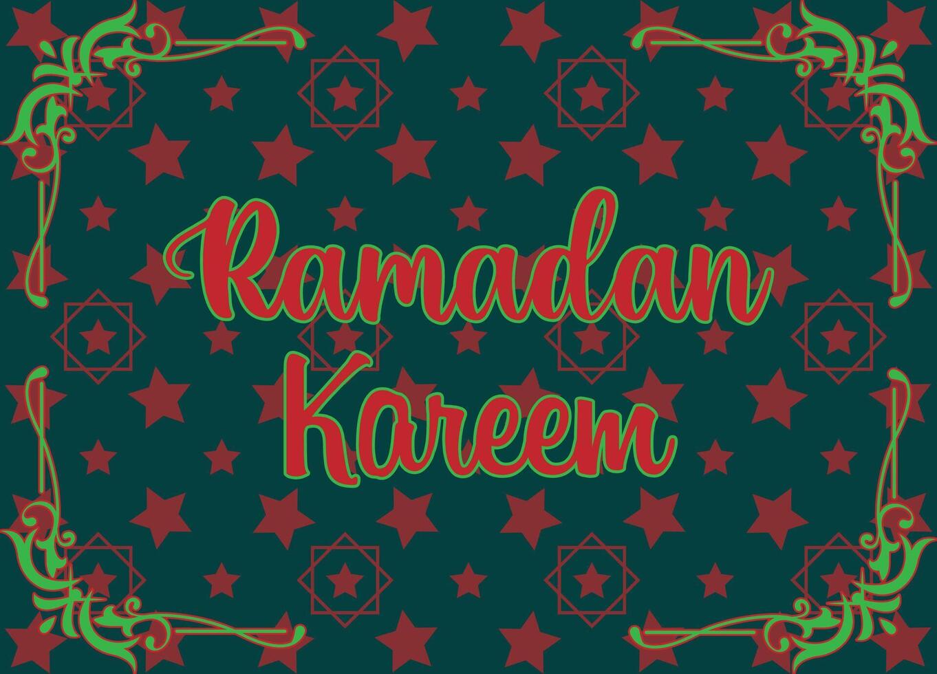 Ramadan Feier Vorlage vektor