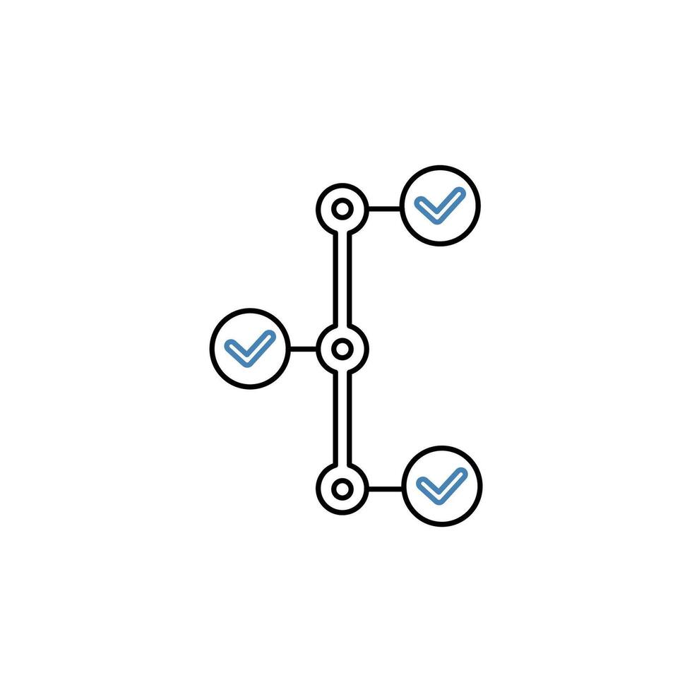 Infografik Konzept Linie Symbol. einfach Element Illustration. Infografik Konzept Gliederung Symbol Design. vektor