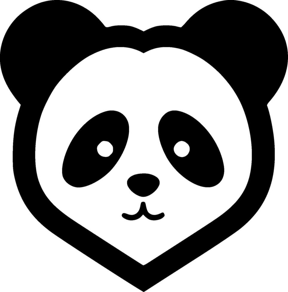 Panda - - hoch Qualität Vektor Logo - - Vektor Illustration Ideal zum T-Shirt Grafik