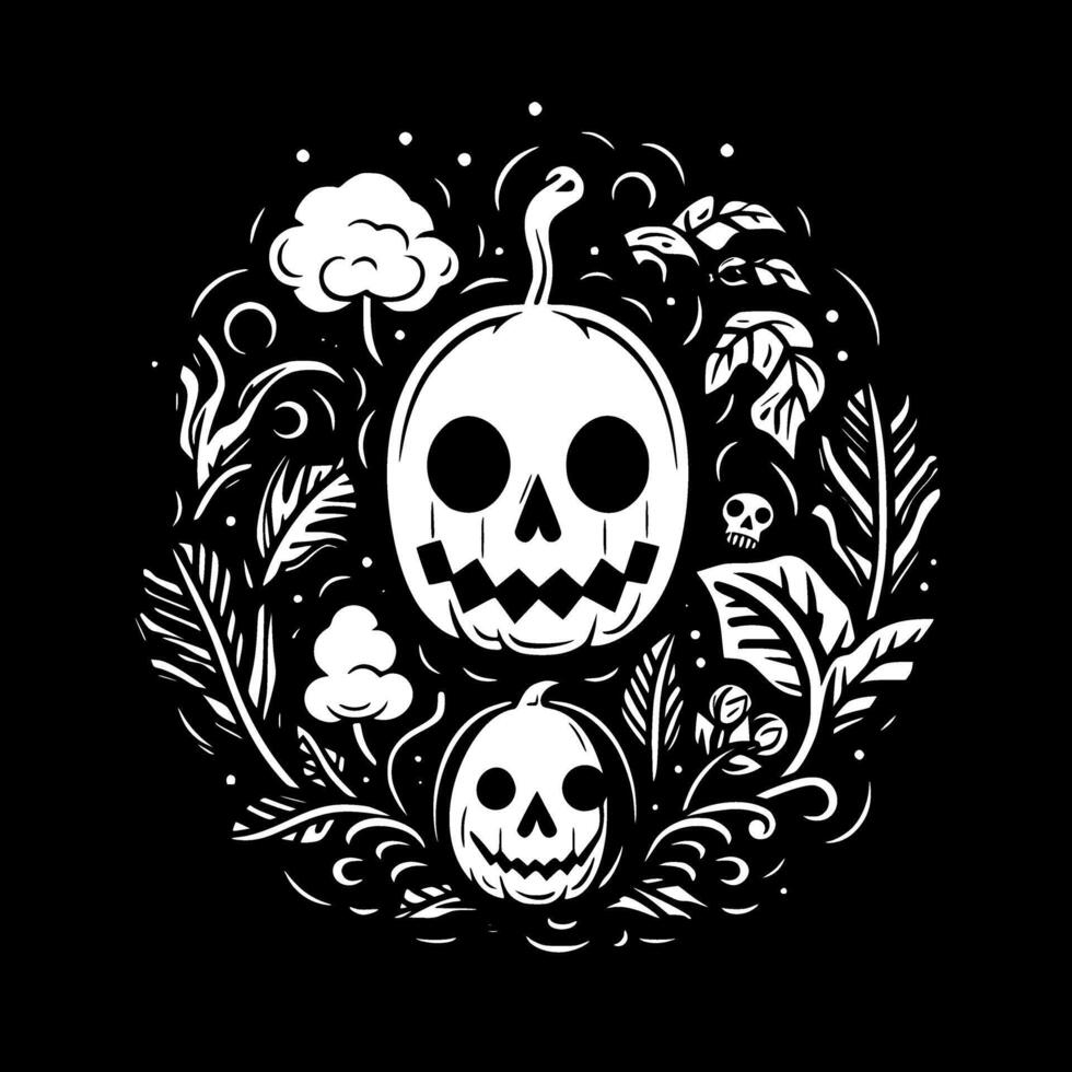 Halloween - - hoch Qualität Vektor Logo - - Vektor Illustration Ideal zum T-Shirt Grafik