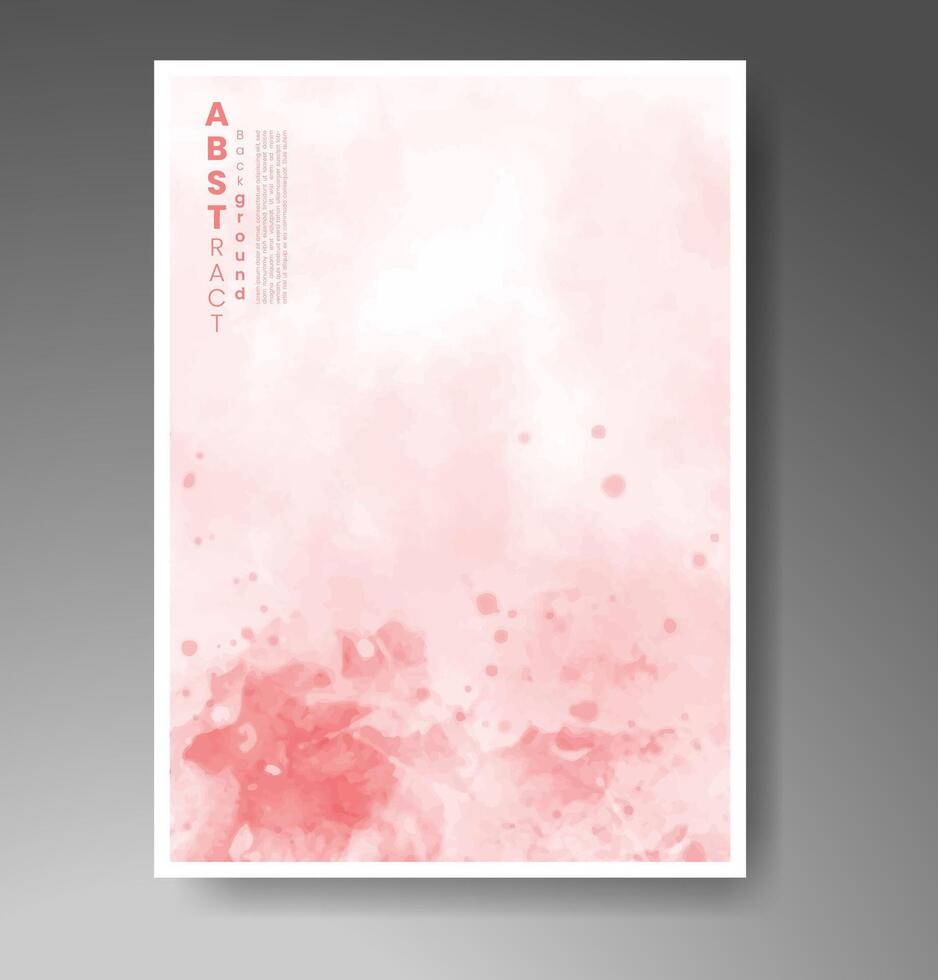 Karten mit Aquarellhintergrund. design für ihr cover, datum, postkarte, banner, logo. vektor