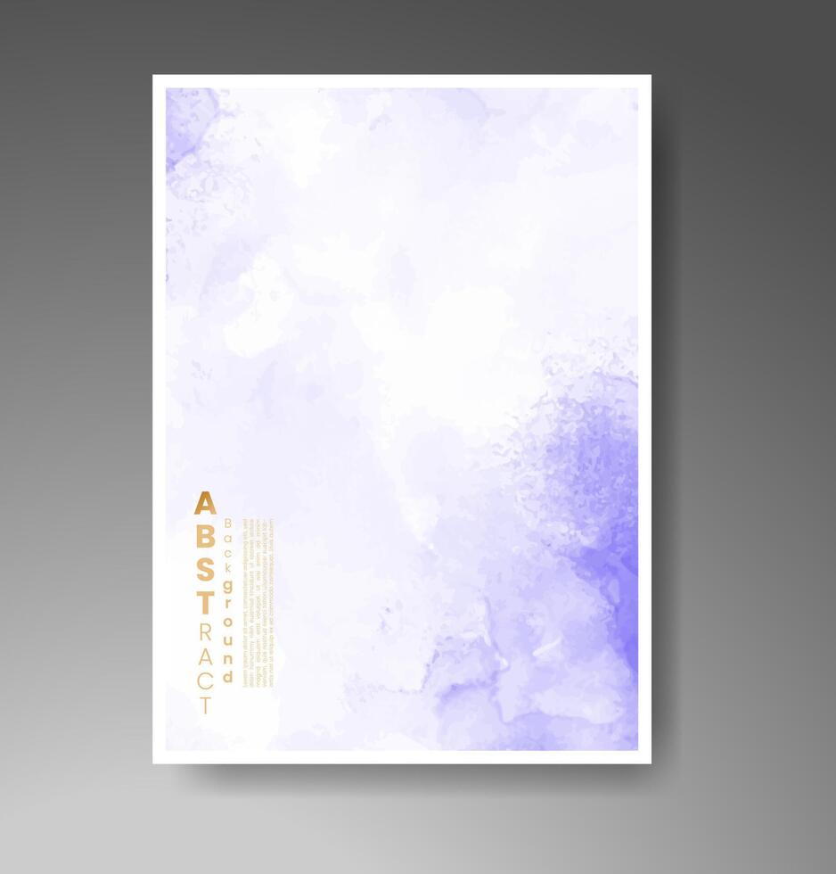 Karten mit Aquarellhintergrund. design für ihr cover, datum, postkarte, banner, logo. vektor