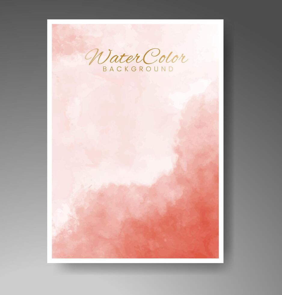 Karten mit Aquarellhintergrund. design für ihr cover, datum, postkarte, banner, logo. vektor