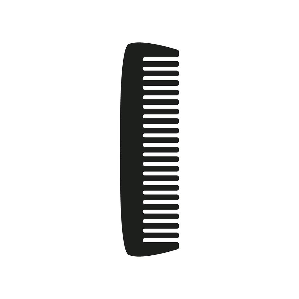 Haar Kamm Symbol Vektor. Frisur Illustration unterzeichnen. Barbier Geschäft Symbol. Friseur Logo. vektor