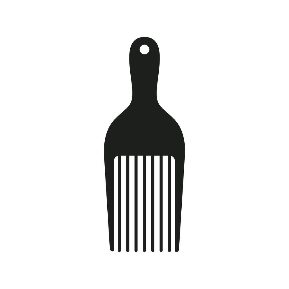 hår hårkam ikon vektor. frisyr illustration tecken. barberare affär symbol. frisör logotyp. vektor