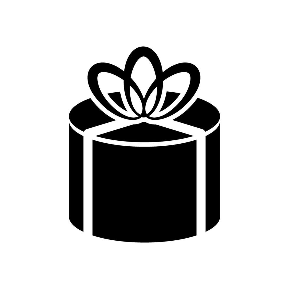 gåva ikon vektor. närvarande illustration tecken. födelsedag symbol. försäljning logotyp. vektor