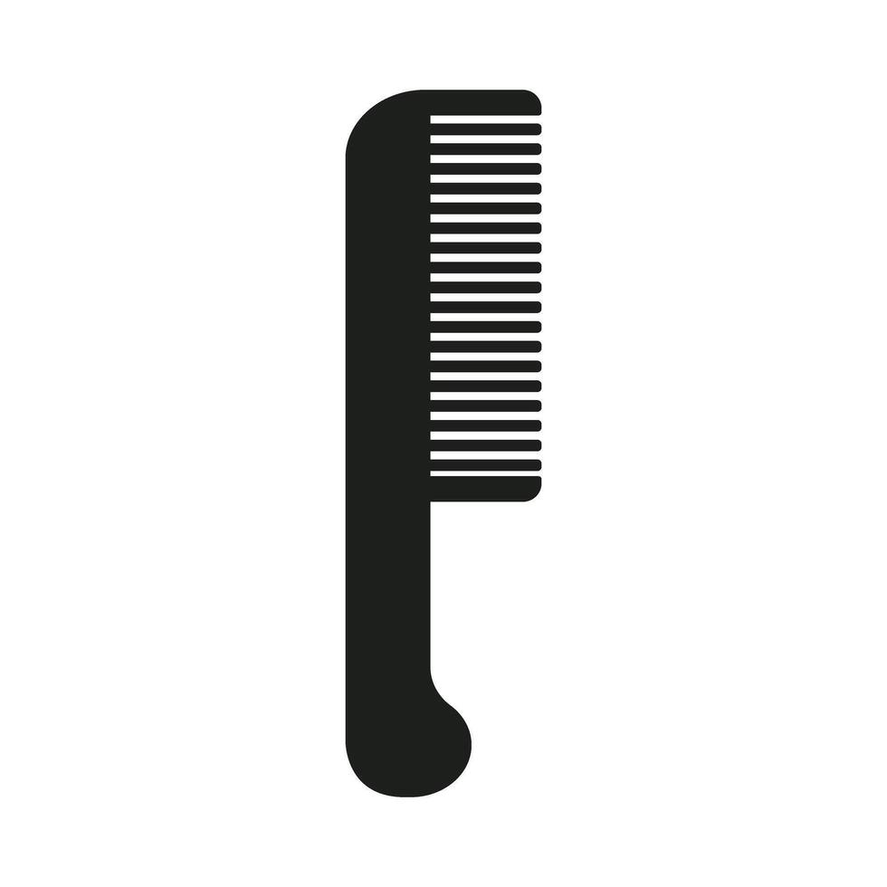 Haar Kamm Symbol Vektor. Frisur Illustration unterzeichnen. Barbier Geschäft Symbol. Friseur Logo. vektor