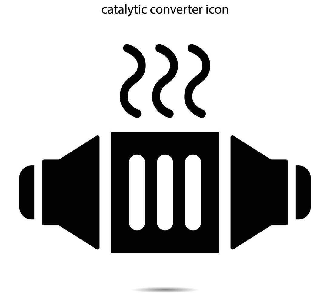 katalytisch Konverter Symbol vektor