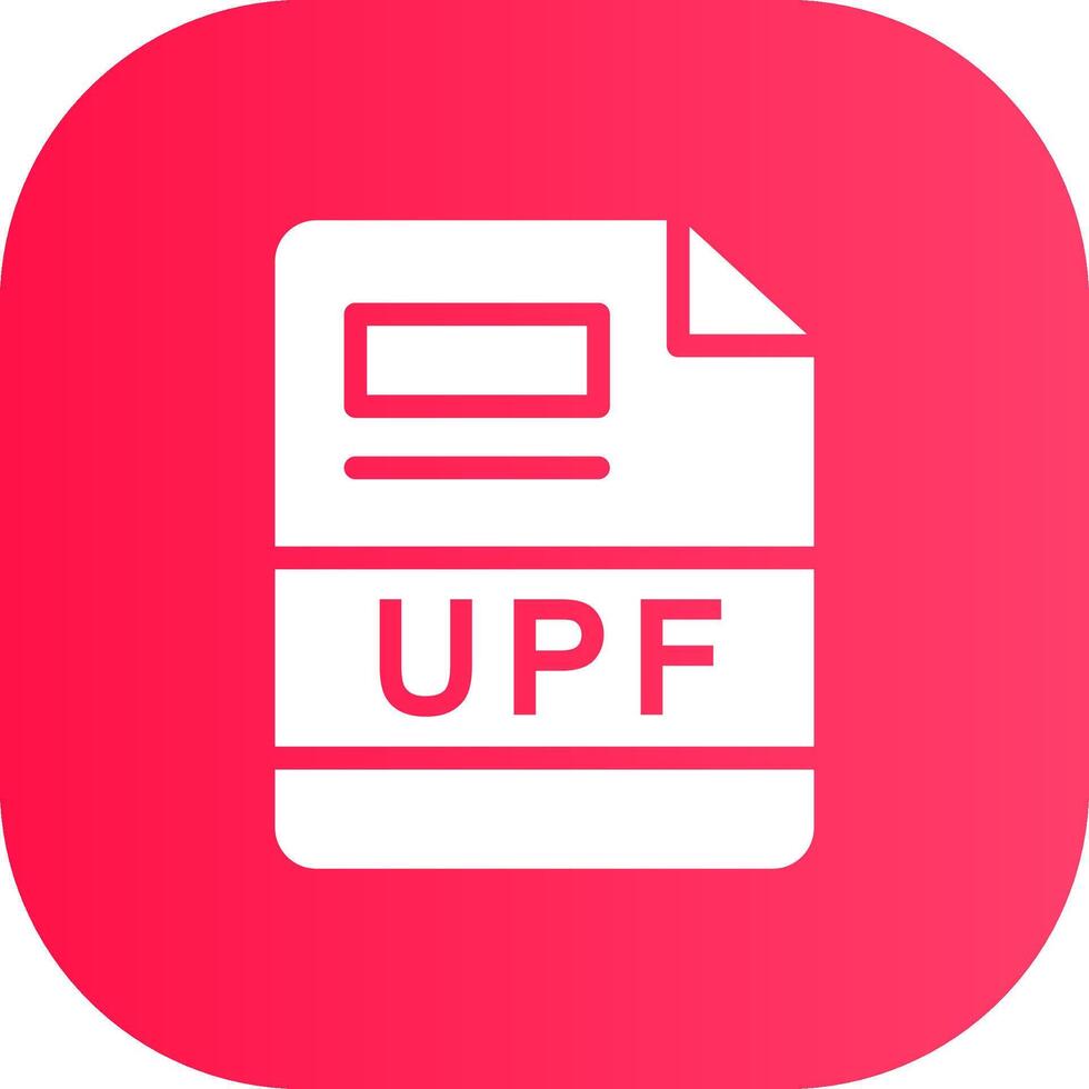 upf kreativ Symbol Design vektor