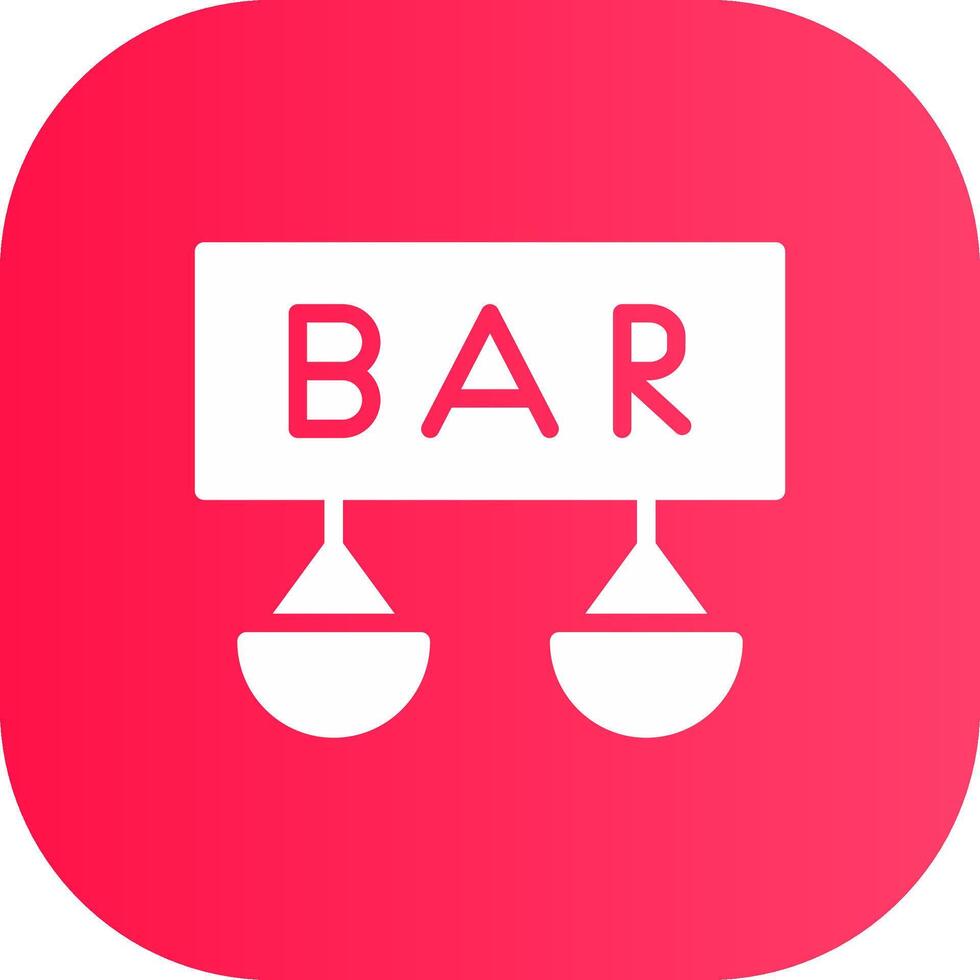 Bar kreatives Icon-Design vektor