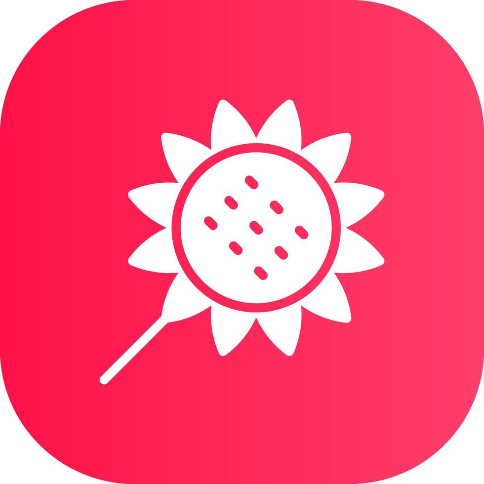 Sonnenblume kreatives Icon-Design vektor