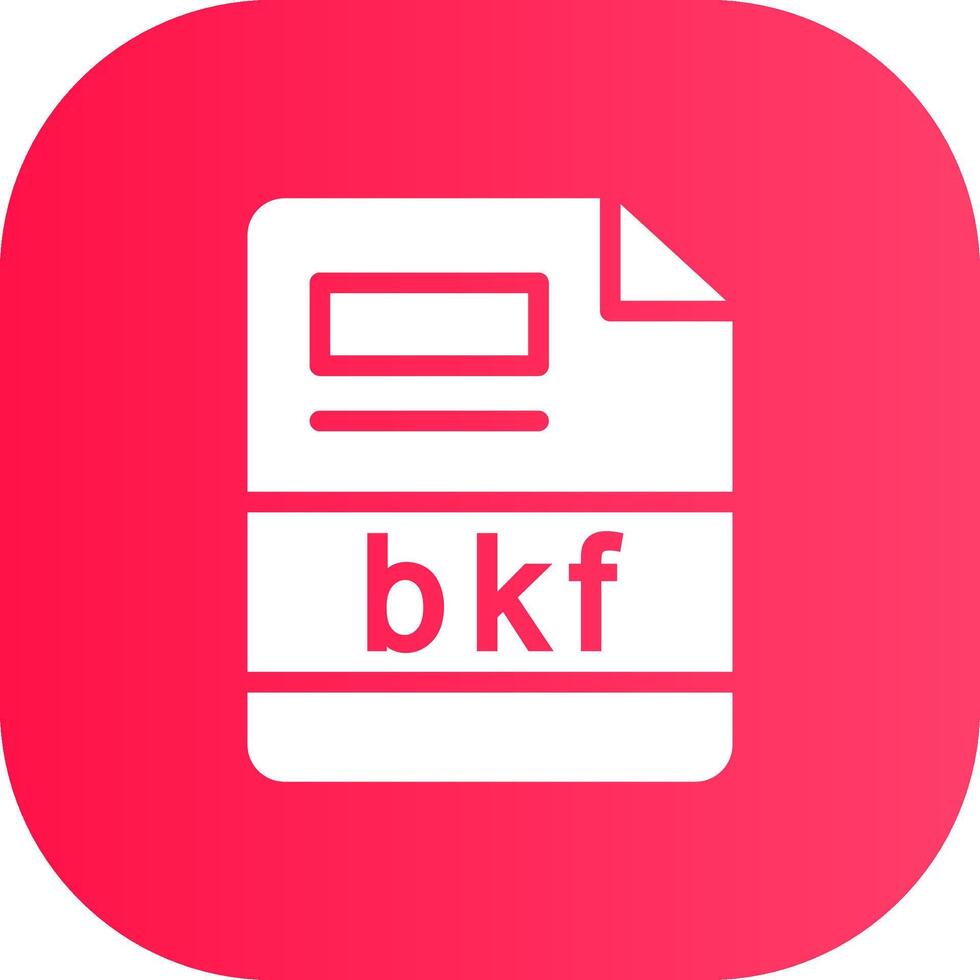 bkf kreativ ikon design vektor