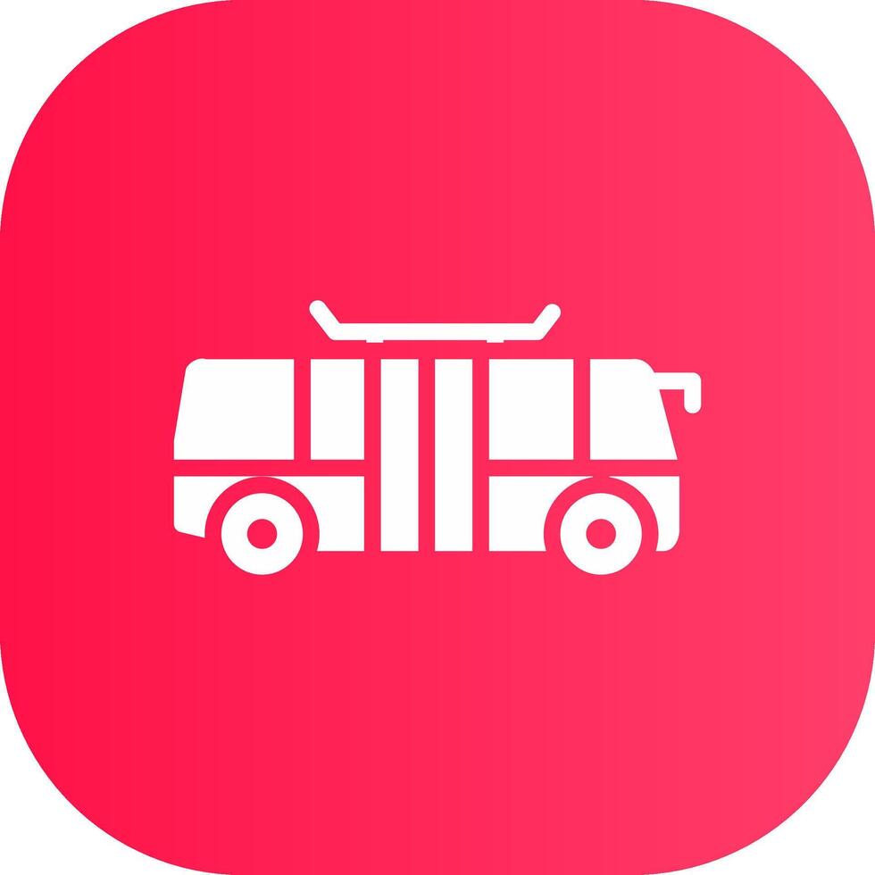 Bus kreatives Icon-Design vektor